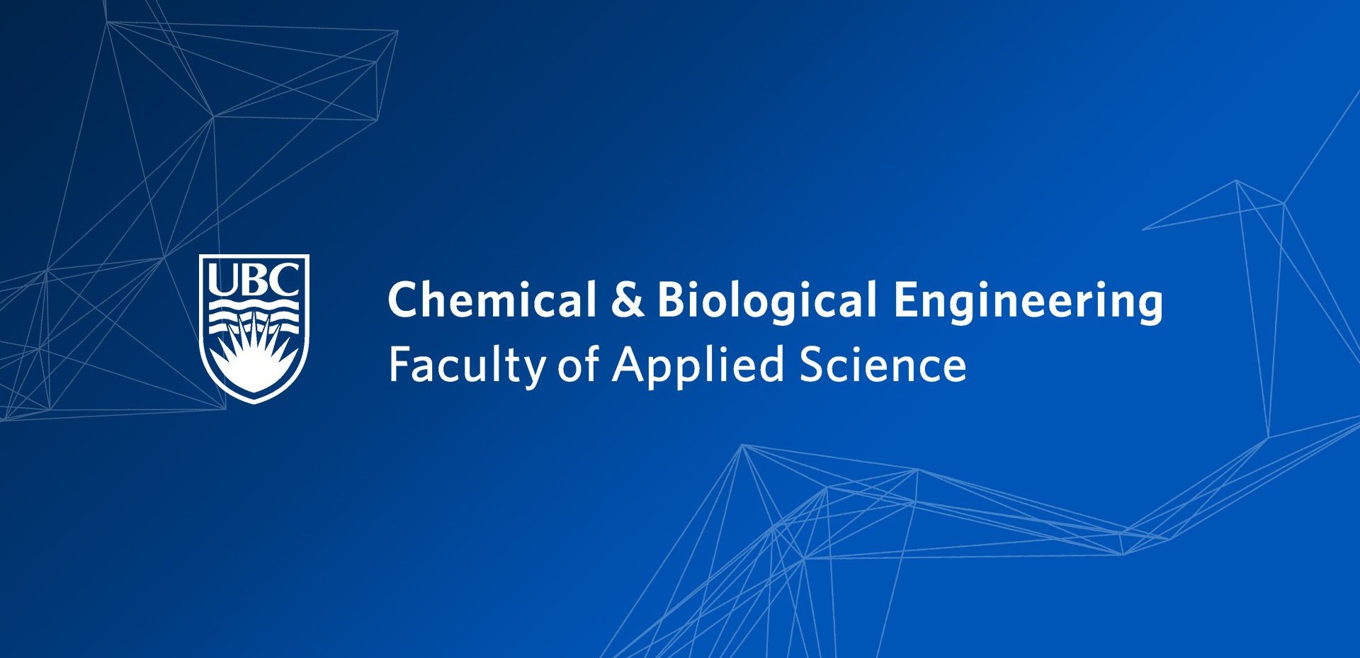 UBC Department of Chemical and Biological Engineering Logo